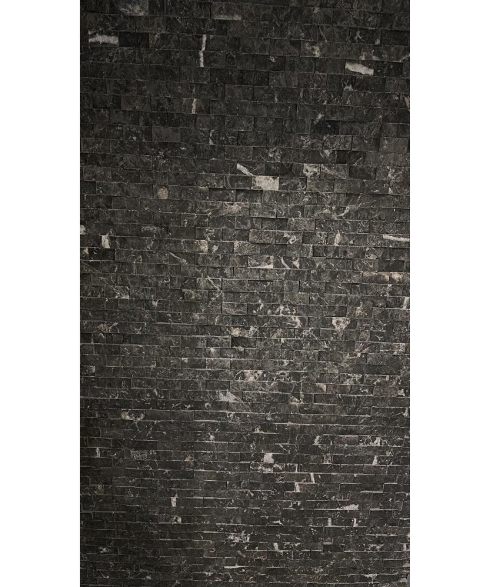 DYD26 Siyah Patlatma Taş Duvar Kaplama	