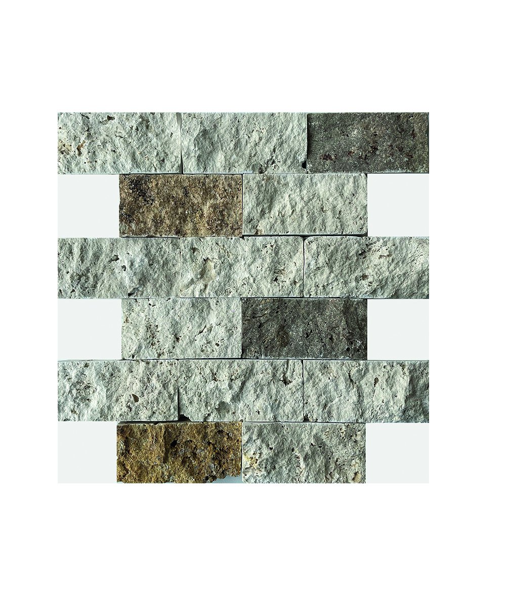 DYD07 Doğal Taş Traverten Patlatma Taş  Duvar Kaplama